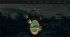 Desktop Screenshot of cabanes-de-charme.com